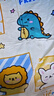 浪莎（langsha）全棉幼兒園入園六件套純棉被子褥子全套兒童午睡幼兒園被子六件套 星空寶貝【100%全棉】 夏季款羽絲棉六件套【1斤被芯】 曬單實(shí)拍圖