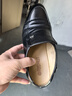 日順皇男鞋商務(wù)正裝皮鞋男士套腳鞋經(jīng)典頭層牛皮粒面皮鞋子 黑色 38 曬單實(shí)拍圖