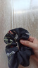 She's茜子自然復(fù)刻原創(chuàng)國(guó)風(fēng)刺繡花卉大腸盤發(fā)發(fā)圈馬尾頭花發(fā)飾頭飾皮筋 黑色G0 曬單實(shí)拍圖
