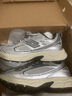 樂(lè )途（LOTTO）男復古網(wǎng)面運動(dòng)鞋2026春秋季新款輕便厚底減震休閑跑鞋 金屬銀/淺灰 45 曬單實(shí)拍圖