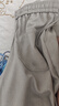 貓人休閑褲男【含亞麻棉】夏季薄款直筒青年中國風(fēng)垂感長褲子男裝百搭 曬單實拍圖