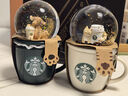 星巴克（Starbucks）杯子 愛(ài)寵系列水晶球造型馬克杯 高顏值咖啡杯七夕教師送禮 狗狗款馬克杯1個(gè)89ml 曬單實(shí)拍圖
