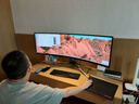 AOC AGON 49英寸帶魚屏32:9顯示器寬屏1ms電腦游戲炒股辦公液晶顯示屏HDR400 【升級(jí)款】165HZ 智能分屏 AG493UCX2 曬單實(shí)拍圖