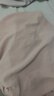 百圖betu女裝夏季新款連衣裙時尚V字翻領(lǐng)通勤綁帶連衣裙女2303D03 粉紅 M 曬單實拍圖