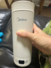美的（Midea）電熱水杯加熱水壺保溫燒水杯 350ml迷你便攜式旅行出差 國補智能恒溫 316L不銹鋼無異味MK-DB35X22 曬單實拍圖