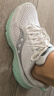 Saucony索康尼GUIDE17向?qū)?7減震軟底支撐慢跑訓(xùn)練鞋輕便運(yùn)動(dòng)鞋女 白淺綠240 38 曬單實(shí)拍圖