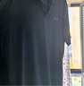 安德瑪（Under Armour）男子新款1/2拉鏈運動(dòng)服柔軟舒適休閑健身騎行長(cháng)袖T恤1365662 1375435/黑色 2XL 曬單實(shí)拍圖