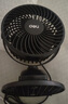 得力（deli）USB桌面風(fēng)扇迷你輕音小電扇家用臥室學(xué)生宿舍辦公室臺(tái)式桌面扇臺(tái)夾扇 黑 曬單實(shí)拍圖