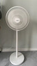 海爾（Haier）家用電風(fēng)扇立式落地扇 大風(fēng)量搖頭可升降電扇 客廳節能柔風(fēng)輕音 拆洗三檔調節七葉風(fēng)扇3556系列 3檔機械款J3556A 曬單實(shí)拍圖