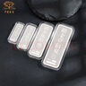 中國珠寶白金鉑金條100g足鉑pt9995金塊金磚收藏送禮鉑金金條生日禮物 20g【品牌禮盒】 曬單實拍圖
