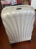 新秀麗（Samsonite）拉桿箱 C-LITE系列CS2超輕材質(zhì)貝殼行李箱 男女通用旅行箱/登機(jī)箱 白色【升級(jí)版】 20英寸（可擴(kuò)展） 曬單實(shí)拍圖