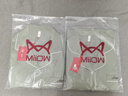 貓人（MiiOW）情侶睡衣夏季薄冰感睡裙新款短袖一男一女春秋款真絲家居服套裝 L2185情侶裙套 均碼 男XL+女M 曬單實(shí)拍圖