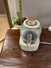 美的（Midea）花漾0膠水全玻璃全自動養(yǎng)生壺 辦公室多功能煮茶壺 燒水壺恒溫電熱水壺煮茶器花茶壺1L YS10B101 曬單實拍圖