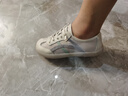 ZHR休閑鞋女夏季網(wǎng)面輕便小白鞋女百搭圓頭透氣女鞋 A67E 米灰 37  曬單實(shí)拍圖