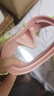 lemonkid兒童泳鏡男女童護鼻一體游泳眼鏡防水防霧高清潛水鏡 乳酪粉 曬單實(shí)拍圖