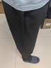 HLA海瀾之家休閑褲男25輕商務(wù)時(shí)尚系列四面彈力褲子男HKCAW1J040A 曬單實(shí)拍圖
