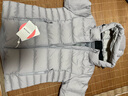 LAFUMA樂飛葉連帽羽絨服女 戶外秋冬防潑水800蓬鵝絨防風(fēng)防寒 LFJU3DH80 灰色GE（實(shí)物以細(xì)節(jié)為準(zhǔn)） L (40) 170/88A 曬單實(shí)拍圖