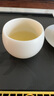 鈺銓龍門 羊脂瓷玉瓷素燒龍蛋杯 德化白瓷厚重不倒杯大號茶杯主人杯單杯 羊脂玉瓷素燒龍蛋杯 140ml 1只 曬單實拍圖