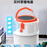 曼戈途超亮停電充電燈泡應(yīng)急露營帳篷掛戶外太陽能照明足球燈夜市擺地攤 60000W強光4400毫安20小時遙控 曬單實拍圖
