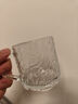 玻璃馬克杯咖啡杯大容量高顏值玻璃水杯帶把手馬克杯 玄冰馬克杯1個 曬單實拍圖