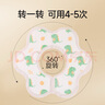德佑一次性口水巾嬰兒圍兜20片獨立包裝寶寶新生兒防水防吐奶軟圍嘴 【組合裝 共3盒】320*258mm 曬單實拍圖