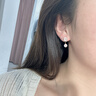 Jay仿珍珠小花耳環(huán)女森系仙氣耳釘時尚耳飾送女生七夕情人節(jié)禮物老婆 曬單實拍圖