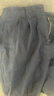 Teenie Weenie小熊秋季簡(jiǎn)約休閑褲寬松直筒褲長(cháng)褲卡其色褲子時(shí)髦女 藏青色 M (165) 曬單實(shí)拍圖