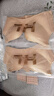 香港幸福金狐貍內(nèi)衣無鋼圈文胸聚攏小胸收副乳防下垂聚攏胸罩 07膚色(單件) 38A/85A 曬單實(shí)拍圖