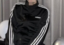 阿迪達斯 （adidas）經(jīng)典三道杠 外套 運動(dòng)服立領(lǐng) 夾克 衛衣 男女 DQ3070 M 曬單實(shí)拍圖