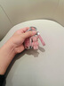 TOZEAL23款現代伊蘭特鑰匙套庫斯途ix35女名圖朗動(dòng)領(lǐng)動(dòng)悅動(dòng)悅納勝達高檔 B款-【桃粉色】鉆環(huán)+粉鉆小熊 現代鑰匙套 曬單實(shí)拍圖