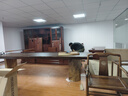 忠勝辦公家具老板桌辦公桌總裁辦公家具大班臺經(jīng)理桌高檔中式大氣船舵領(lǐng)航者 7門(mén)文件柜B款（3.35米） 曬單實(shí)拍圖