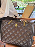 Tory Burch  湯麗柏琦【線上專享】 WLIIA 鏈條托特包女包TB 148250 黑色 001 OS 曬單實拍圖