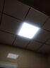 歐普照明集成吊頂led燈嵌入式平板燈廚房衛(wèi)生間辦公室吊頂燈具 300*300進(jìn)口超亮（黑邊） 38W 曬單實拍圖