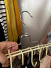 絢學(xué)衣架掛衣服內(nèi)衣掛鉤衣架內(nèi)衣掛內(nèi)衣專用衣架吊帶背心內(nèi)衣收納神器 衣架-杏色【20鉤】 曬單實拍圖