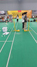 YONEX尤尼克斯羽毛球鞋yy入門級訓(xùn)練減震動力墊男女SHB101CR 白/藍41碼 曬單實拍圖