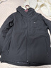 KOLON SPORT/可隆輕量羽絨服 男子冬多口袋防風(fēng)防潑水透濕鵝絨夾克 LHDJ5SN009-BK 黑色 XL 180/100A 曬單實(shí)拍圖