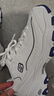 斯凱奇（Skechers）女鞋秋冬小白熊休閑鞋子厚底增高百搭運(yùn)動(dòng)軟底老爹鞋99999863 白色/海軍藍(lán)色/WNV 37 曬單實(shí)拍圖