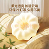 鹿家良品（LUUGAA）甜甜圈云朵臥室吸頂燈奶油風(fēng)臥室燈主臥客廳燈兒童房南瓜燈具燈飾 全光譜吸頂45cm三色光48W 曬單實(shí)拍圖
