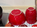 琺寶（staub）法國琺瑯陶瓷碗大號(hào)沙拉碗家用甜品碗泡面湯碗面碗烘焙雙耳飯碗 18cm櫻桃紅 曬單實(shí)拍圖