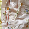 愛寶適月子服純棉紗布春夏孕婦裝產(chǎn)婦喂奶衣哺乳睡衣家居服XL碼檸檬M347 曬單實拍圖