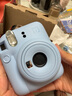 富士（FUJIFILM）instax  mini12 一次成像 立拍立得相機(jī) mini12 繡球藍(lán) 套餐七（官方標(biāo)配+相機(jī)包+相冊(cè)+白邊相紙10張） 曬單實(shí)拍圖