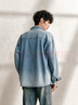 森馬（Semir）森柔牛仔|長袖襯衫男復(fù)古水洗牛仔外套秋季寬松上衣103524105101 曬單實(shí)拍圖