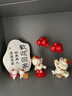 赟婭入戶玄關(guān)擺件招財(cái)貓客廳電視柜酒柜家居軟裝飾品新房喬遷新居禮品 氣球貓一對(duì)+歡迎回家相框+小財(cái)貓 曬單實(shí)拍圖