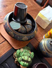 BOSSY輕奢高級(jí)功夫茶具套裝琺瑯彩干泡小茶盤自動(dòng)泡茶壺六君子茶道送禮 古典咖自動(dòng)茶具套裝+茶盤 曬單實(shí)拍圖
