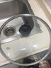 愛(ài)仕達(dá)（ASD） 炒鍋不粘鍋廚房家用控油少煙平底小炒菜鍋煎鍋 燃?xì)怆姶艩t通用 小巧煎炒兩用鍋 28cm 曬單實(shí)拍圖