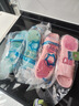 JDOV專利防滑拖鞋老年人孕婦男女防水防滑油夏季浴室內(nèi)洗澡沖涼居家用 淺藍(lán)色（專利防滑拖鞋） 37-38 曬單實拍圖