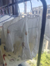 童泰（TONGTAI）嬰兒和服半背衣夏季純棉衣服初生寶寶和尚服提花米白52cm 曬單實拍圖