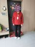 梵花秀中年媽媽秋裝休閑運動服套裝2025新款中老年外套女春秋季大碼上衣 棗紅 洋氣三件套 3XL 建議穿123-143斤 曬單實拍圖