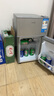 奧克斯小冰箱家用小型迷你冷藏冷凍兩用出租房宿舍用節(jié)能省電寢室辦公室電冰箱 【熱賣(mài)款 升級(jí)凈化去味】22A126DW銀 曬單實(shí)拍圖