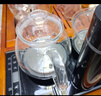 茶吧機龍頭上水玻璃燒水壺配件大全通用電熱水壺茶臺茶爐304單壺 黑色龍頭上水（蓋子進(jìn)水）免開(kāi)蓋 曬單實(shí)拍圖